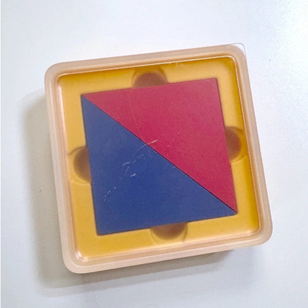 Osmo Tangram and Words Game Pieces Set Blue Orange Cases Educational STEM Toy